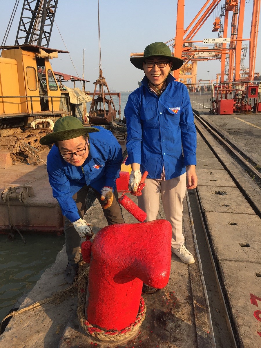 Giải C Cảng HP "Tuổi thanh xuân thiết tha với bến cảng" - Tác giả Đặng Lê Hải Nam
