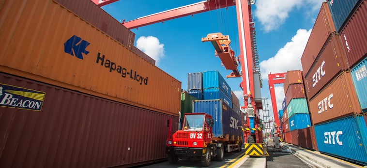 Xe container nội bộ